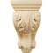 Ekena Millwork 3 1/2"W x 4"D x 7"H Small Traditional Acanthus Corbel, Maple CORW03X04X07TAMA - alternate 4